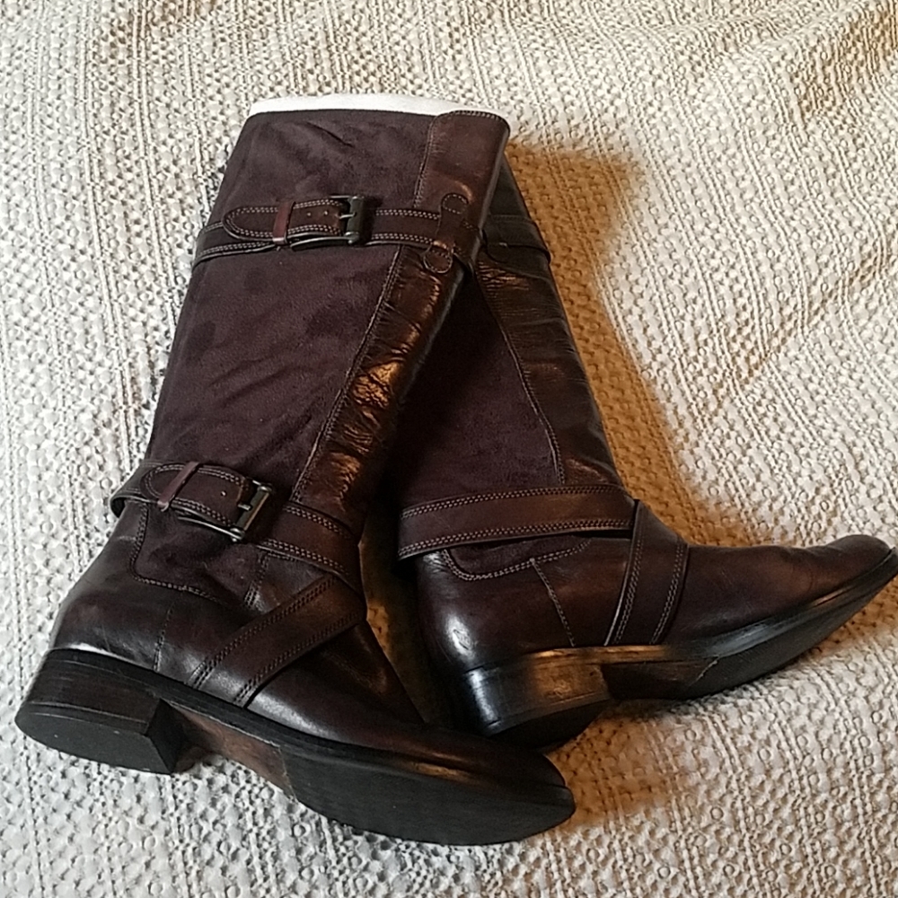 Cole han boot brown 8